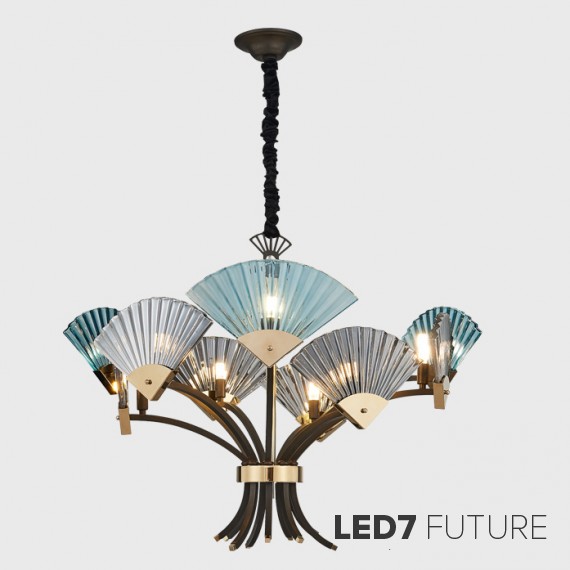 Loft Industry Modern - Fan Chandelier